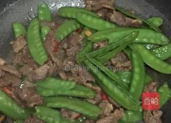 荷兰豆炒牛肉的做法图解9
