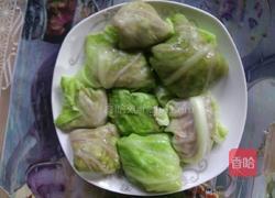 白菜包肉的做法图解4