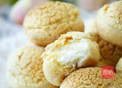 酥皮奶油泡芙的做法图解1