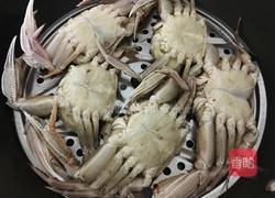 清蒸海蟹的做法图解4