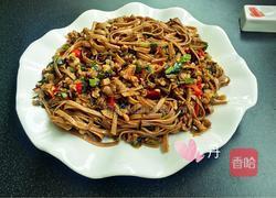 炒荞麦面的做法图解10