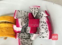 火龙果炒虾仁的做法图解4