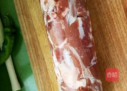 有机羊肉炒腐竹的做法图解3