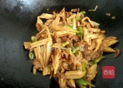 有机羊肉炒腐竹的做法图解9