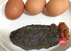 海参蛋羹的做法图解1