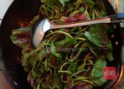 清炒红苋菜的做法图解5