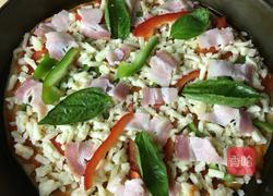 罗勒培根pizza的做法图解6