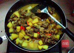 土豆焖鸭的做法图解8