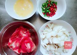杏鲍菇西红柿鸡蛋面的做法图解2
