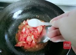 杏鲍菇西红柿鸡蛋面的做法图解6