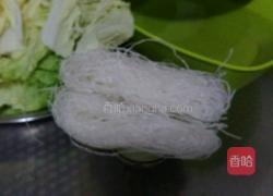海米白菜粉丝汤的做法图解4