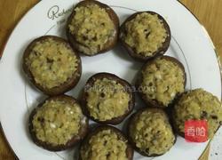 香菇酿鸡肉的做法图解4