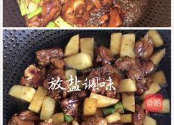 土豆鸡肉焖饭的做法图解4