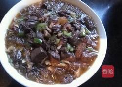 红烧鸭血粉丝的做法图解5