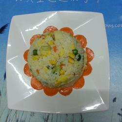 菠萝炒饭的做法[图]