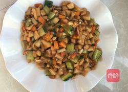 三色杏鲍菇丁的做法图解5