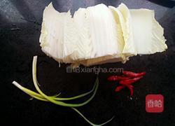 酸白菜梗的做法图解1