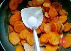 胡萝卜炒火腿的做法图解6