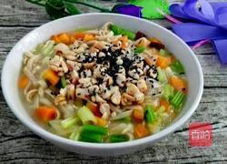 酸菜绿豆面的做法图解14