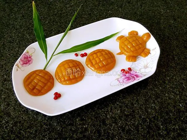 小乌龟蜕壳南瓜饼