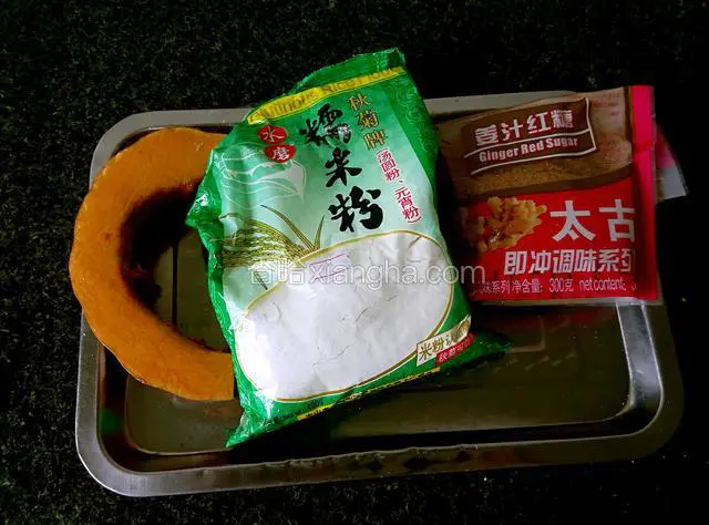 准备食材。