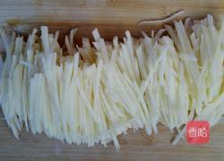 醋溜土豆丝的做法图解2