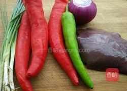 辣炒猪肝尖的做法图解1