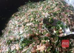 韭菜猪肉鸡蛋馅儿的饺子的做法图解2