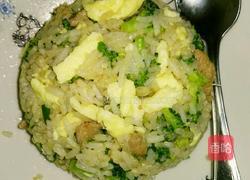 西兰花炒饭的做法图解11
