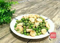 碗豆炒虾仁的做法图解8