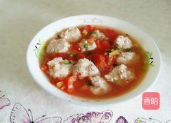 番茄丸子汤的做法图解10