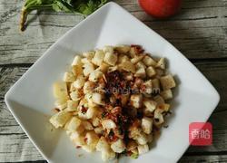 炒椒盐馒头丁的做法图解3