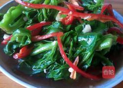 凉拌木耳菜的做法图解4