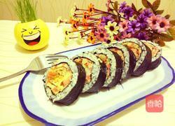 鸡蛋紫菜卷的做法图解12