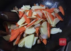 胡萝卜土豆肉片的做法图解6
