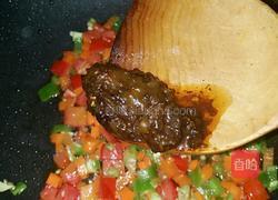 多彩炒饭的做法图解4