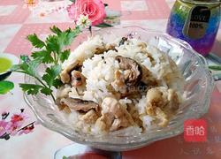 鸡胸肉冬菇电饭煲焗饭的做法图解9