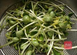 辣炒青豆芽的做法图解3