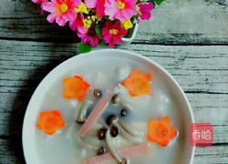 蟹味菇虾丸汤的做法图解4