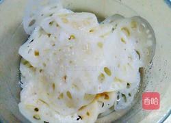 酸甜藕片的做法图解2