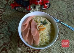美味的火腿泡面的做法图解6