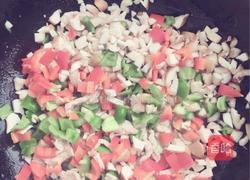 彩色肉丝蛋炒饭的做法图解7