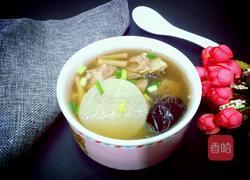 白萝卜扇骨汤的做法图解8