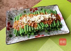 蒜蓉麻汁豇豆的做法图解5