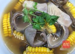 猪肚玉米茶树菇汤的做法图解11