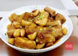 菱角烧仔排的做法图解3