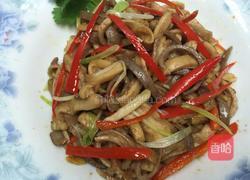 炒猪肚丝的做法图解8