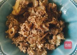 焖牛腩（豆芽百叶版）的做法图解3