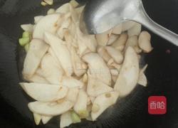 彩椒炒杏鲍菇的做法图解4