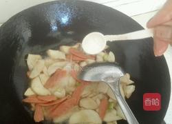 彩椒炒杏鲍菇的做法图解6